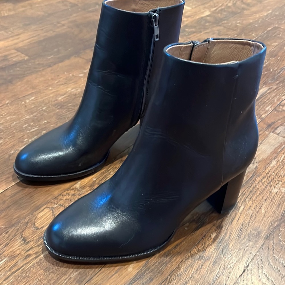 Madewell black booties
